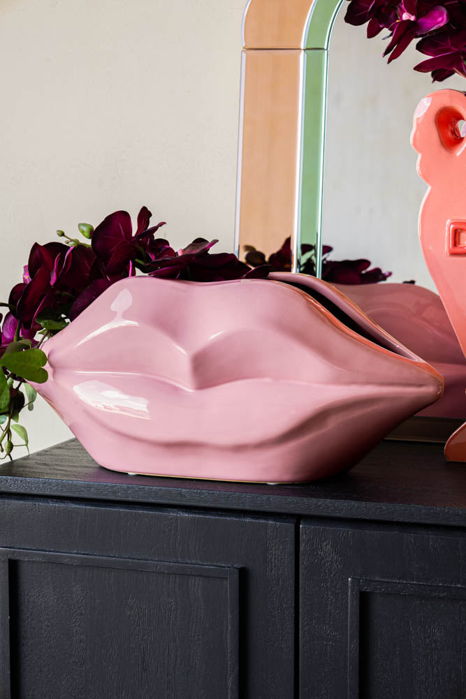 Pink Lips Indoor Planter