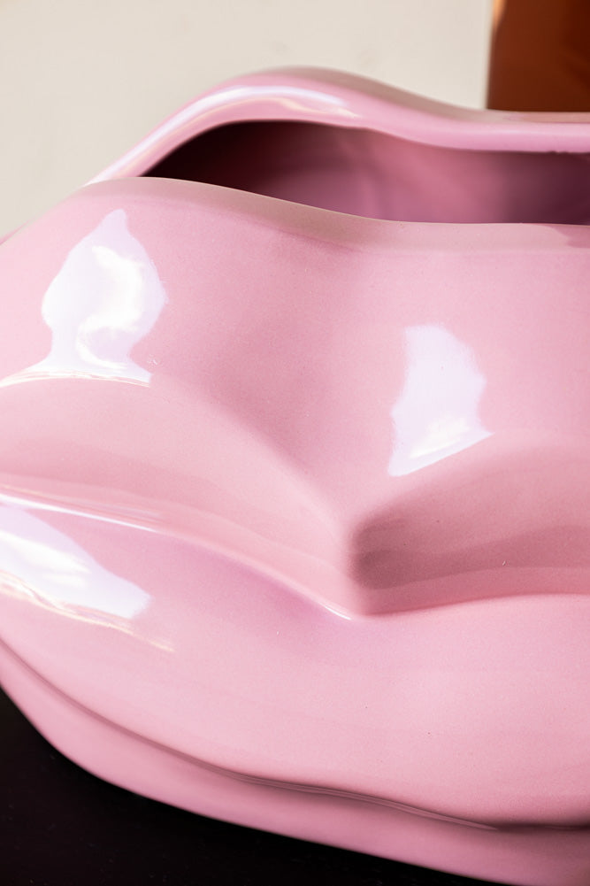 Pink Lips Indoor Planter