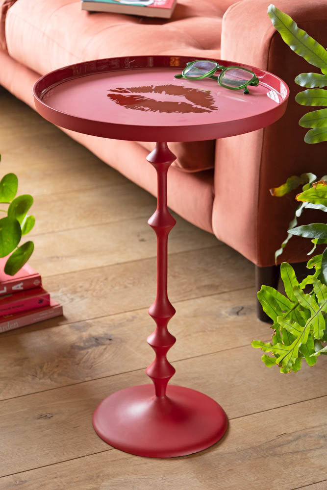 Pink Lips Side Table