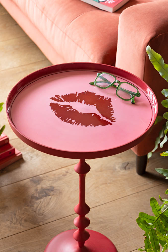 Pink Lips Side Table