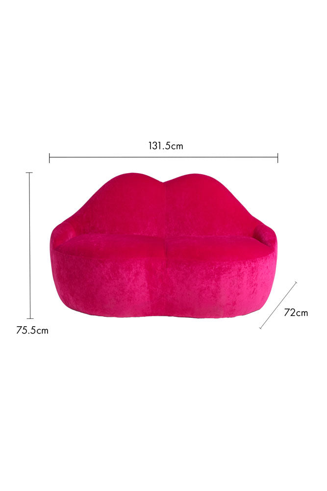 Pink Lips Sofa