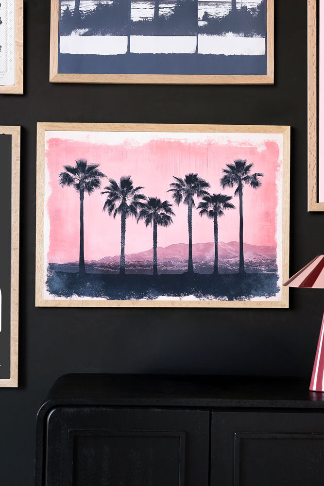 Pink Sunset A2 Art Print - Available in 4 Options