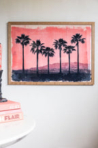 Pink Sunset A2 Art Print - Available in 4 Options