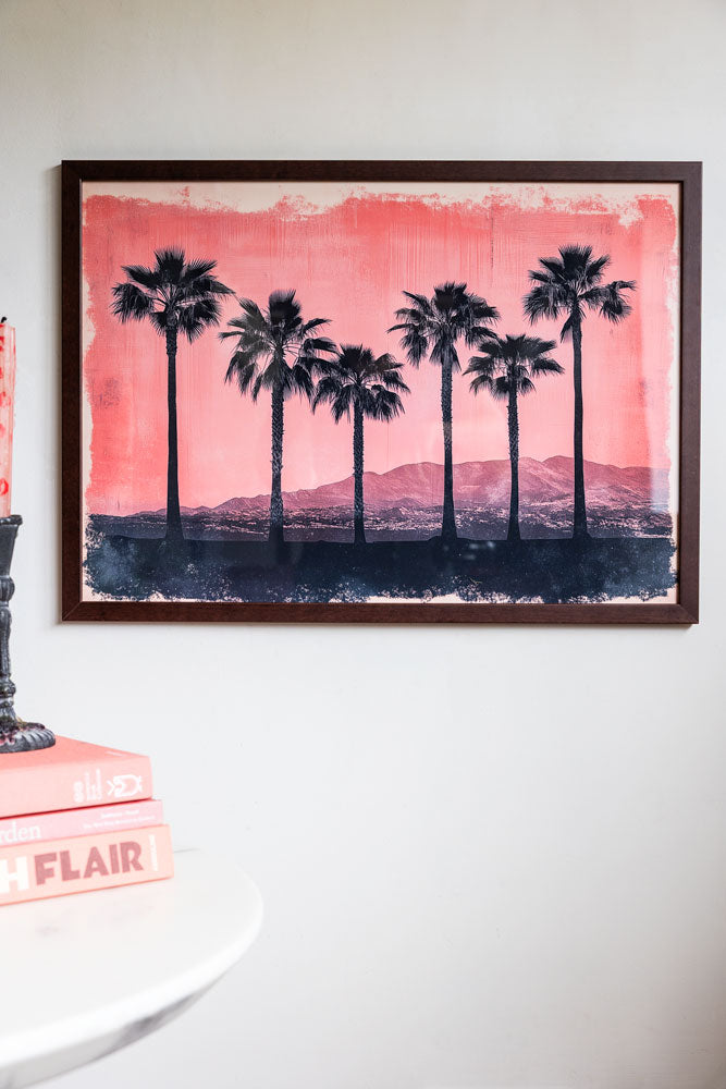 Pink Sunset A2 Art Print - Available in 4 Options