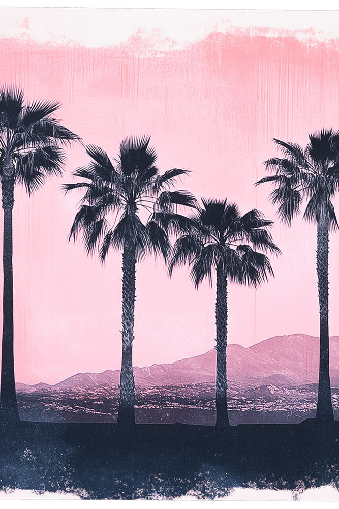 Pink Sunset A2 Art Print - Available in 4 Options