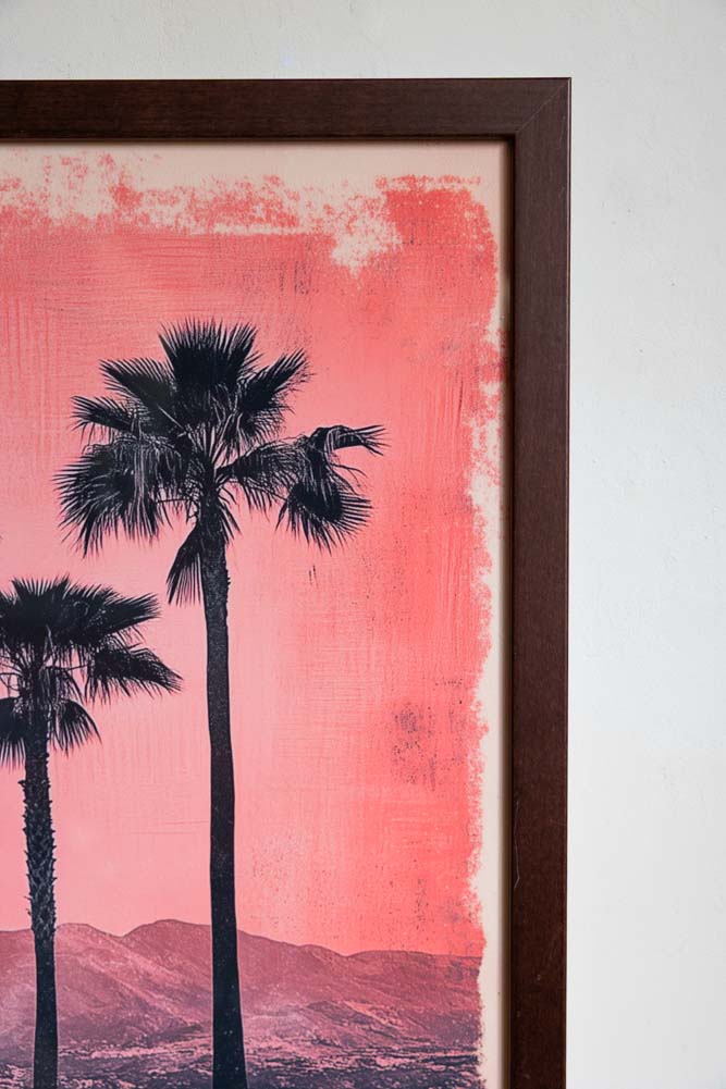 Pink Sunset A2 Art Print - Available in 4 Options