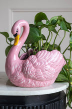 Pink Swan Display Bowl