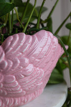 Pink Swan Display Bowl