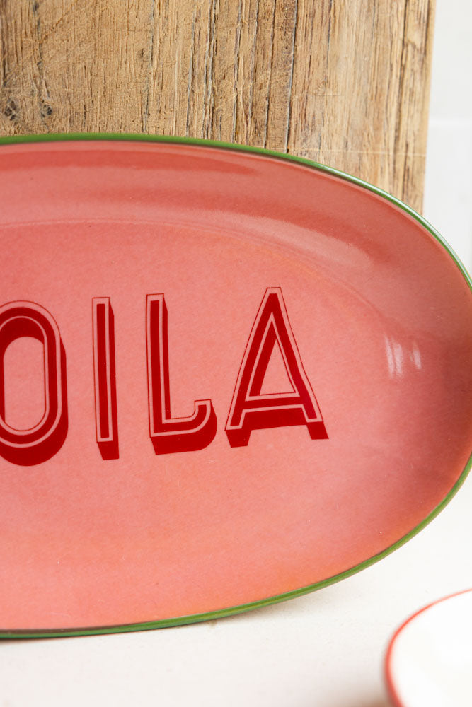 Pink Voila Plate