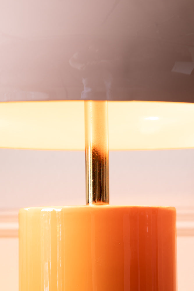 Pink & Orange Statement Table Lamp