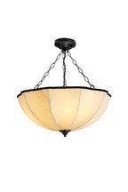 Pleated Fabric Ceiling Light