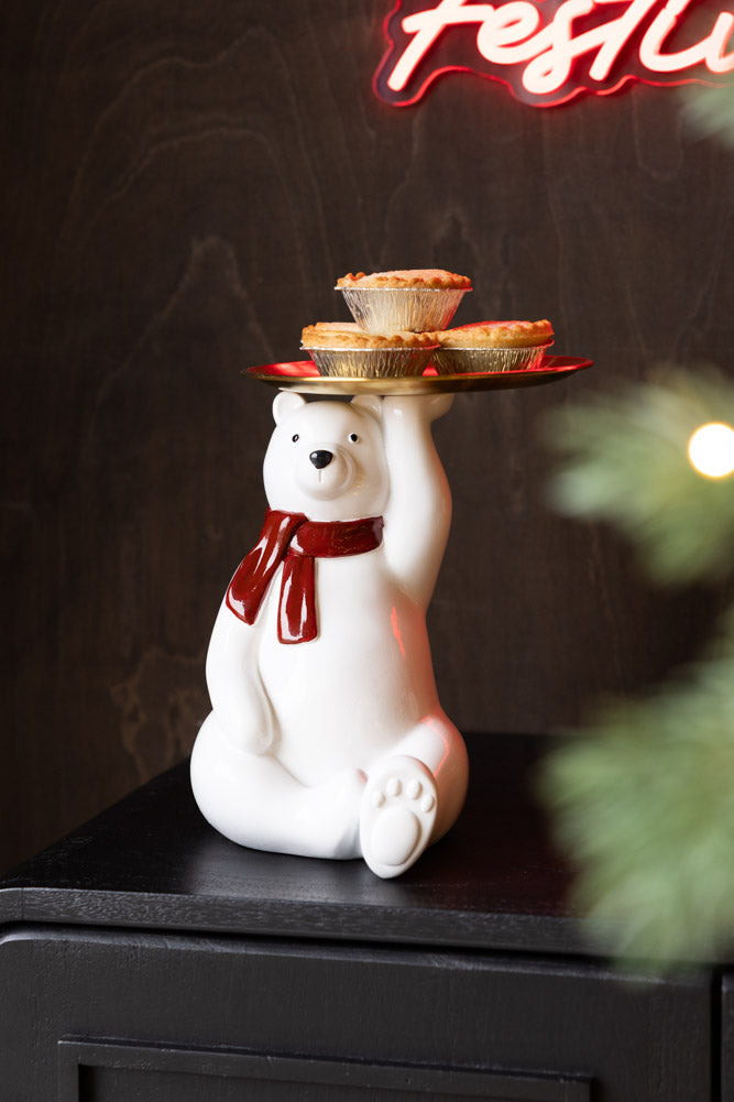 Polar Bear Butler Christmas Decoration
