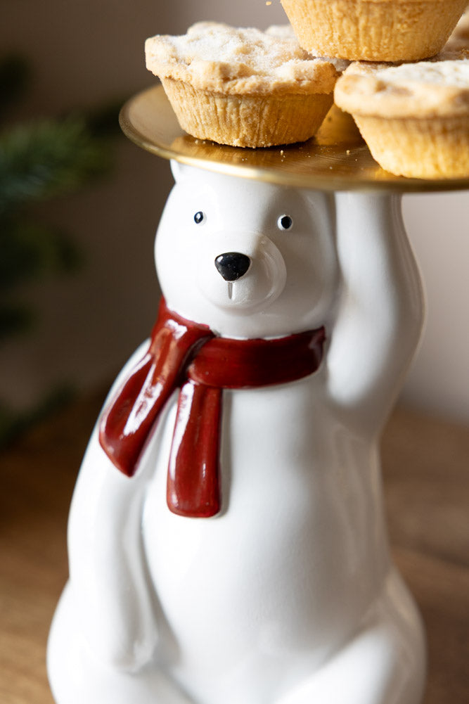 Polar Bear Butler Christmas Decoration