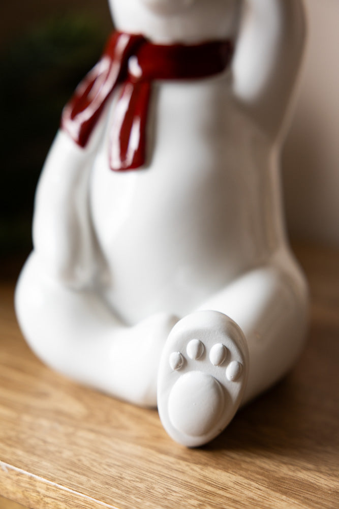 Polar Bear Butler Christmas Decoration