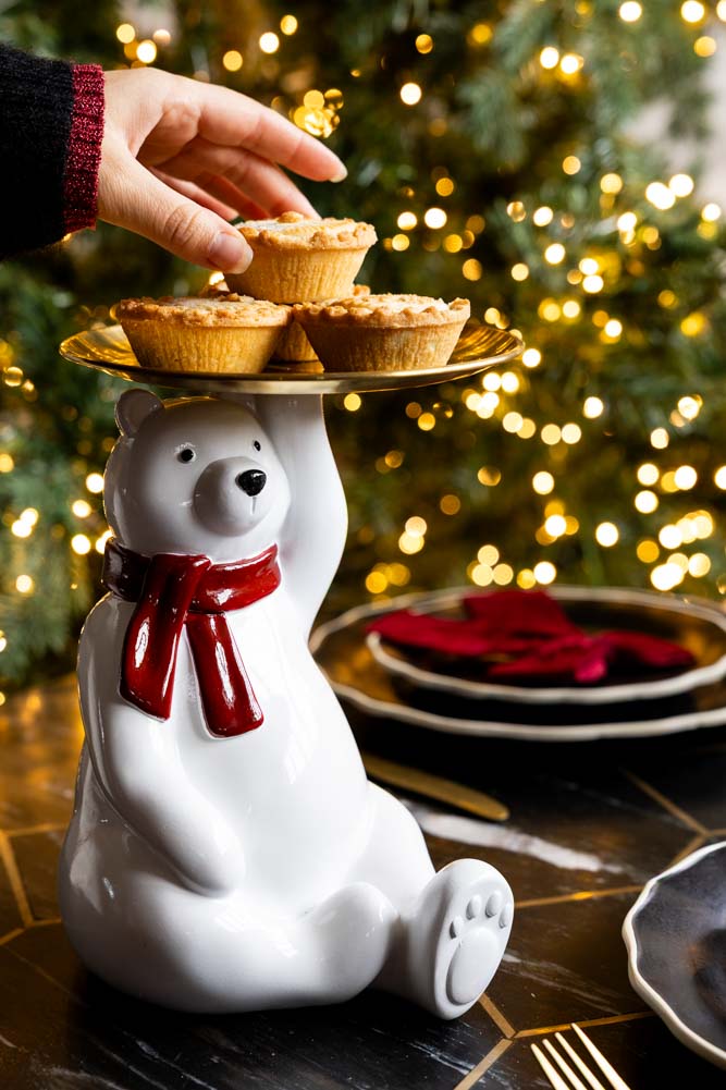 Polar Bear Butler Christmas Decoration
