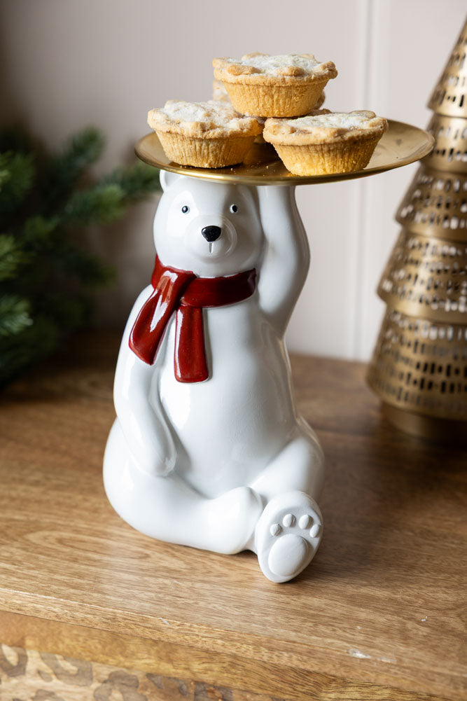Polar Bear Butler Christmas Decoration