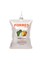 Porres Crisps Glass Christmas Tree Decoration