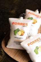 Porres Crisps Glass Christmas Tree Decoration