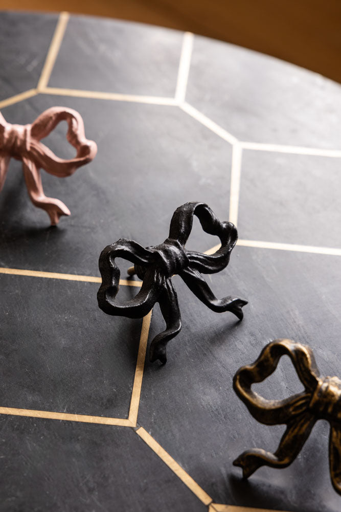 Pretty Black Bow Cupboard/Drawer Knob