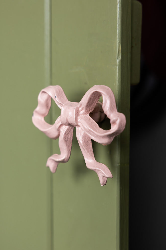 Pretty Pink Bow Cupboard/Drawer Knob