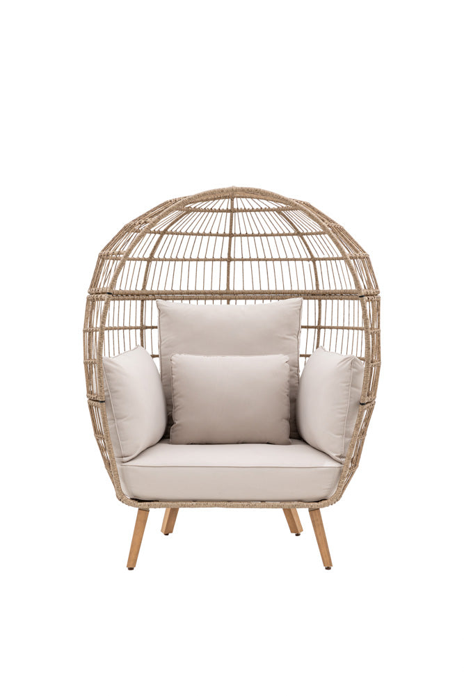 Rattan Inspired Garden Egg Chair