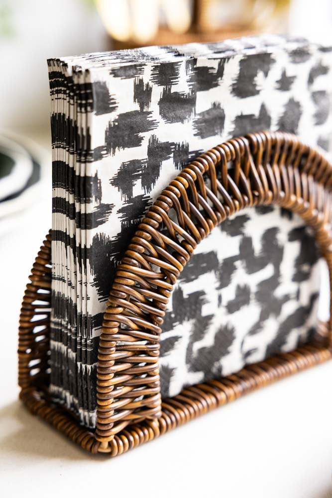 Rattan-Style Napkin Holder