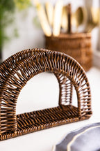 Rattan-Style Napkin Holder