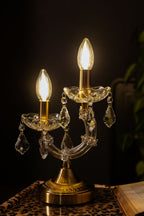 Rechargeable Ornate Branch Table Lamp
