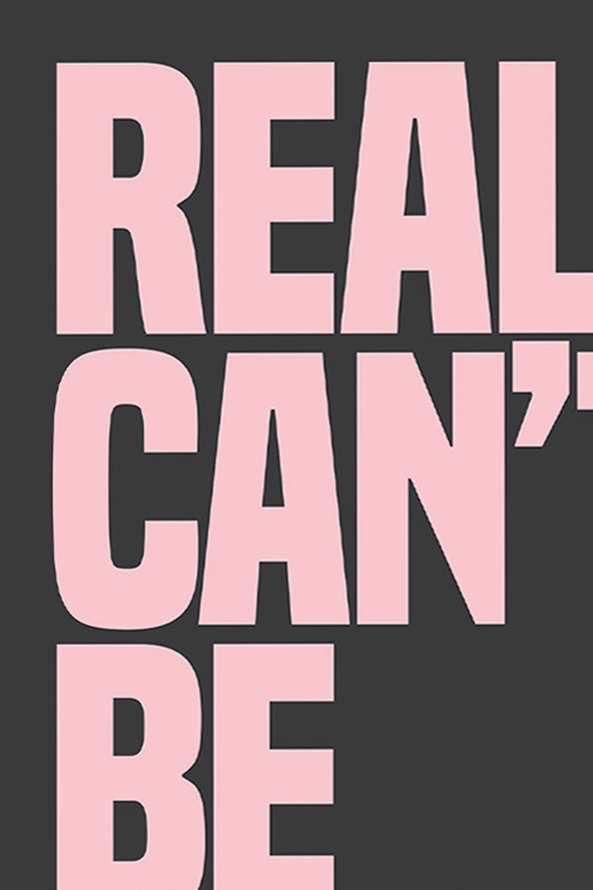 Really Can't Be Arsed Black & Pink Art Print - Unframed