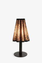 Rechargeable & Wireless Leopard Print Table Lamp