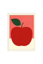 Red Apple Art Print - Unframed