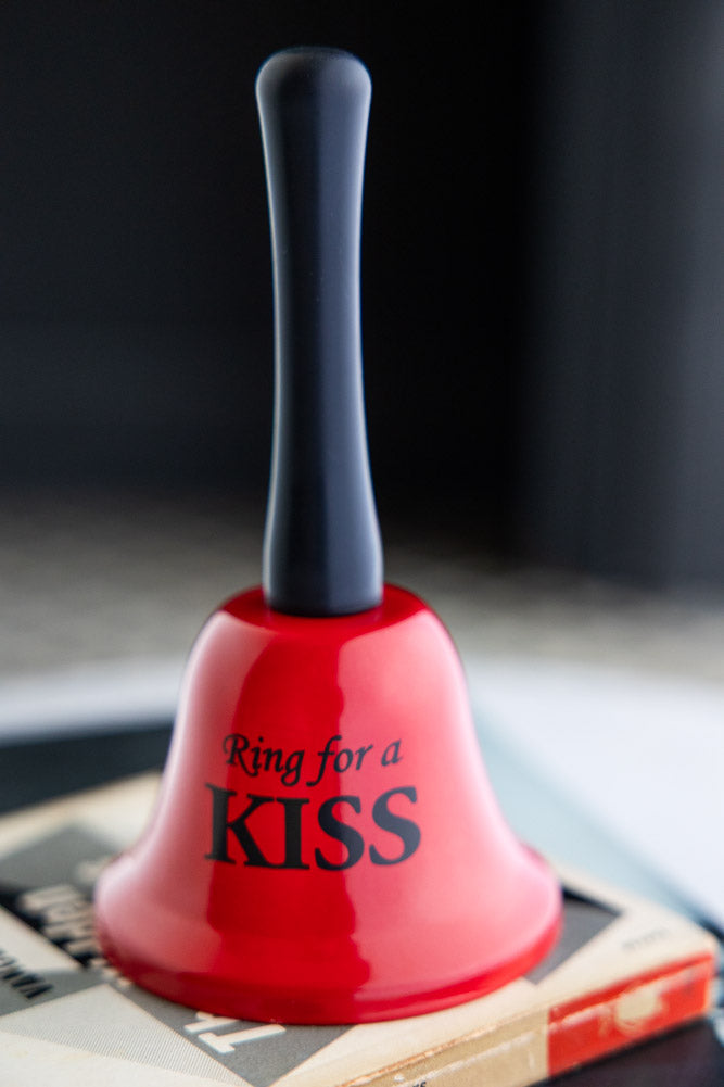 Ring For A Kiss Red Bell