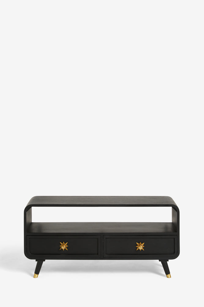 Black & Gold Ringo TV Unit