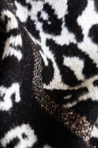 Rock & Roll Monochrome Animal Print Scarf