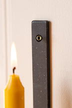 Rustic-Style Candlestick Wall Sconce