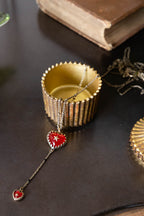 Sacred Heart Gold Trinket Pot