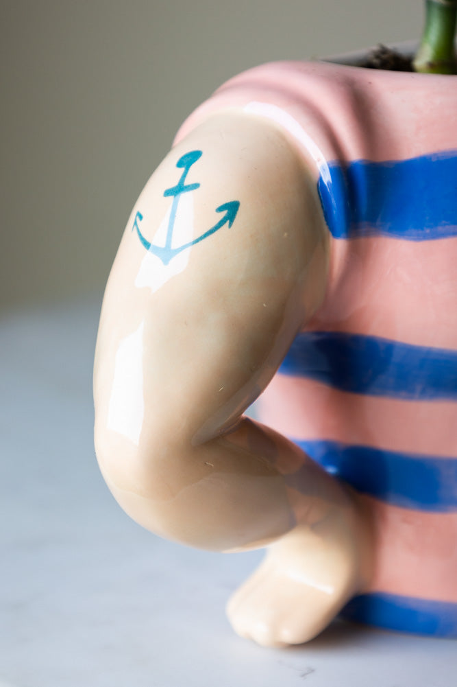 Sailor Ceramic Storage Pot