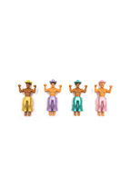 Set Of 4 Disco Cowboys Drink Markers