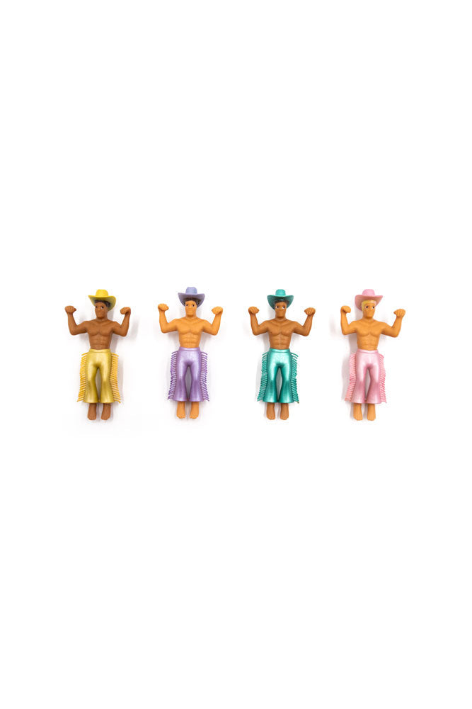 Set Of 4 Disco Cowboys Drink Markers