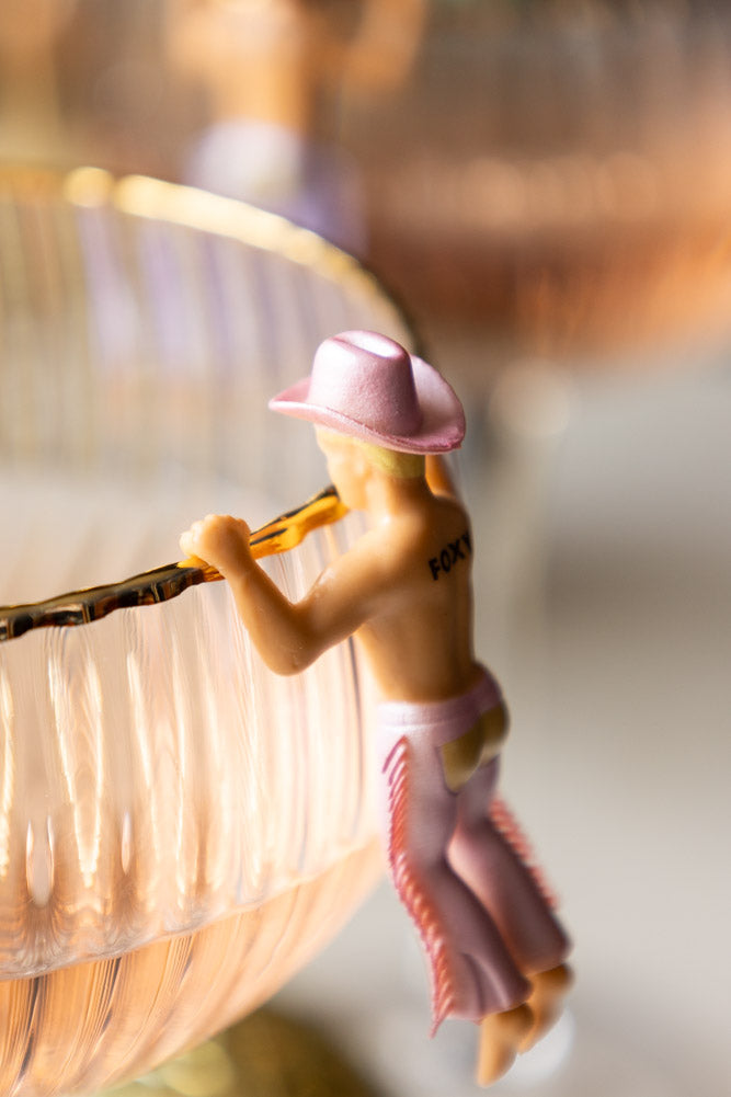 Set Of 4 Disco Cowboys Drink Markers