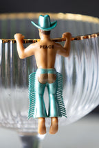 Set Of 4 Disco Cowboys Drink Markers