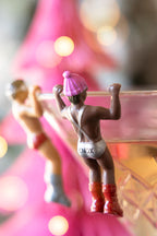 Set Of 6 Apres Ski Wine Glass Charms