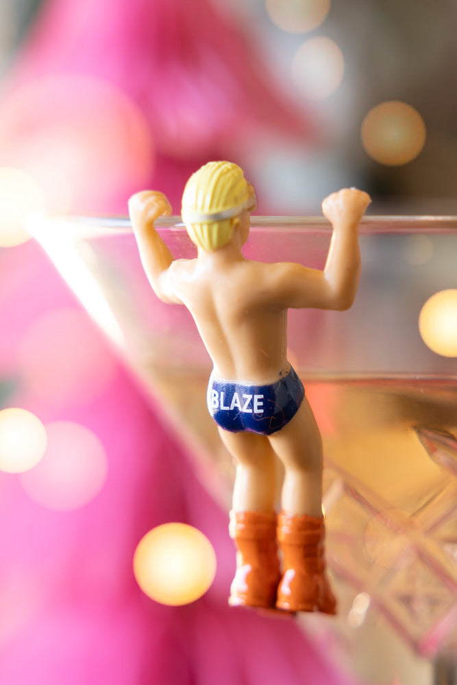 Set Of 6 Apres Ski Wine Glass Charms