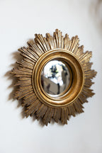 Set Of 9 Assorted Ornate Gold Framed Mirrors