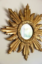 Set Of 9 Assorted Ornate Gold Framed Mirrors