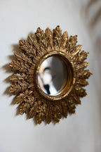 Set Of 9 Assorted Ornate Gold Framed Mirrors