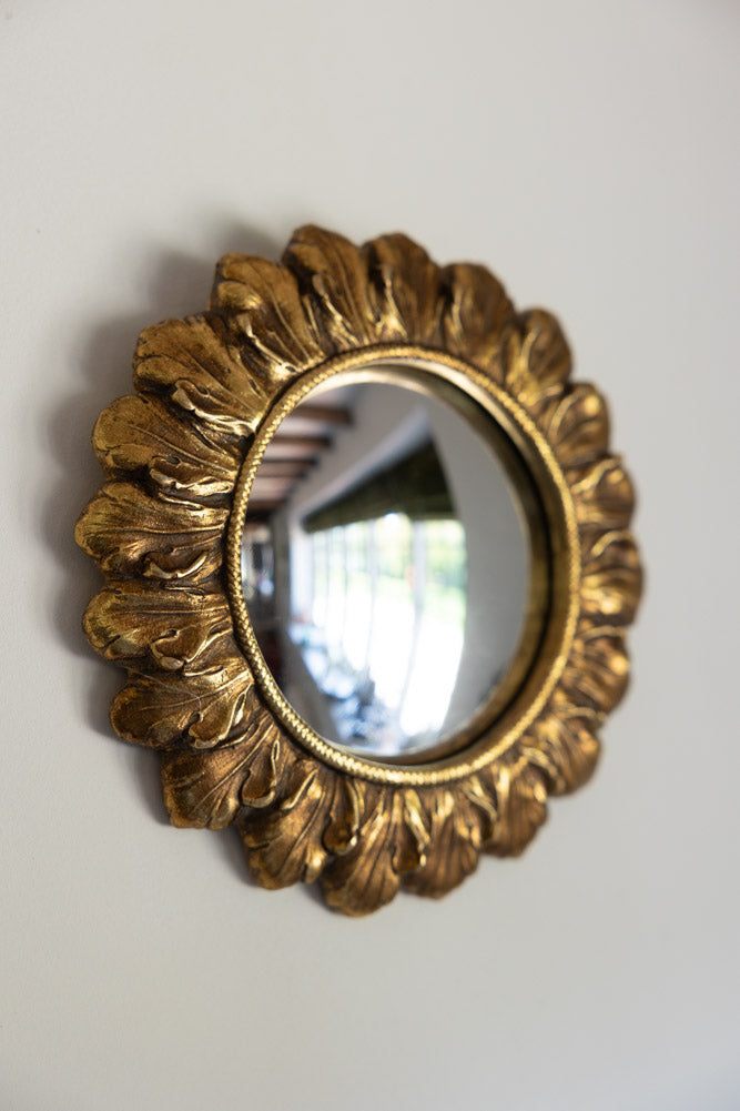 Set Of 9 Assorted Ornate Gold Framed Mirrors