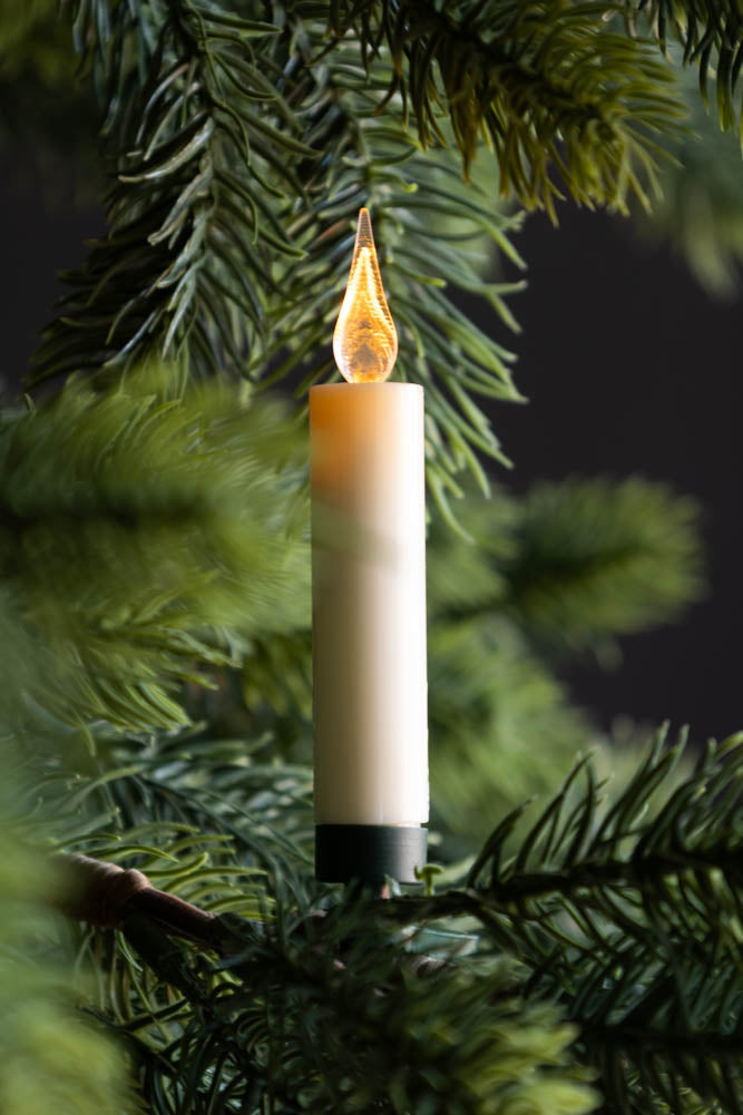 Set of 10 LED Dinner Candles