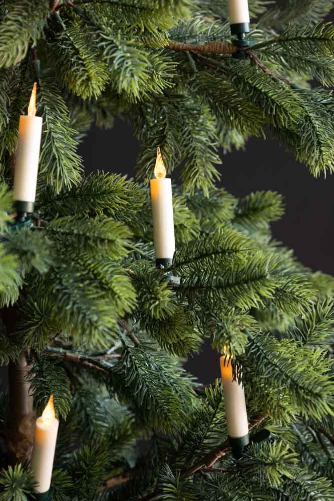 Set of 10 LED Dinner Candles