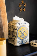 Set of 2 Ceramic Tea & Coffee Storage Jars